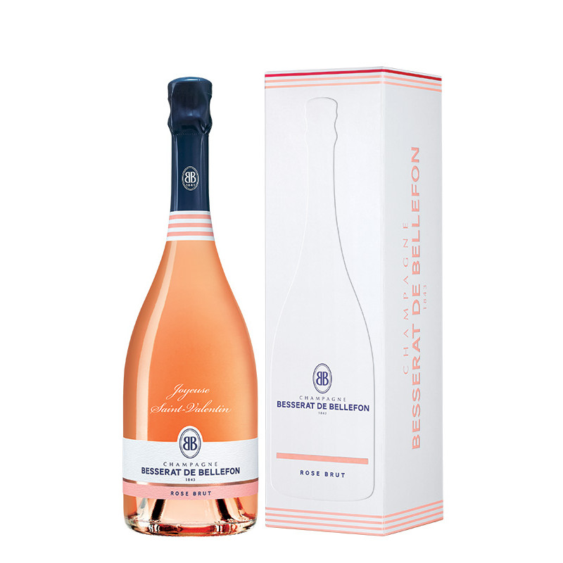 Rose Brut (75 cl.) en étui édition limitée Saint-Valentin